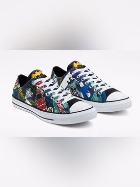 UNISEX The Batman x Converse Chuck Taylor All Star Low 80th anniversary sneakers